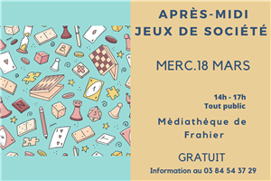Après-midi "Jeux de société"