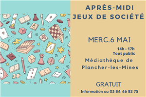 Après-midi "Jeux de société"