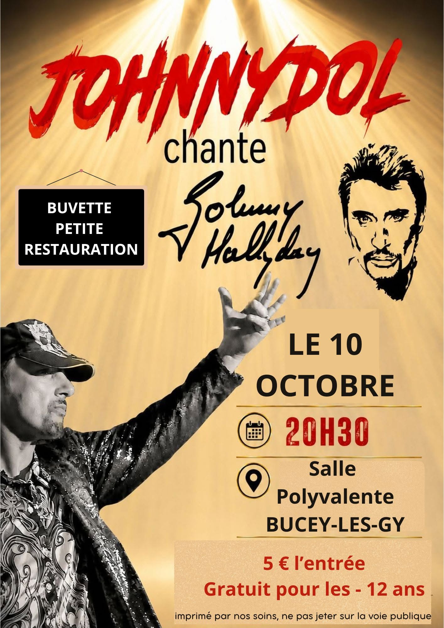 Concert "Johnnydol" à Bucey-lès-Gy