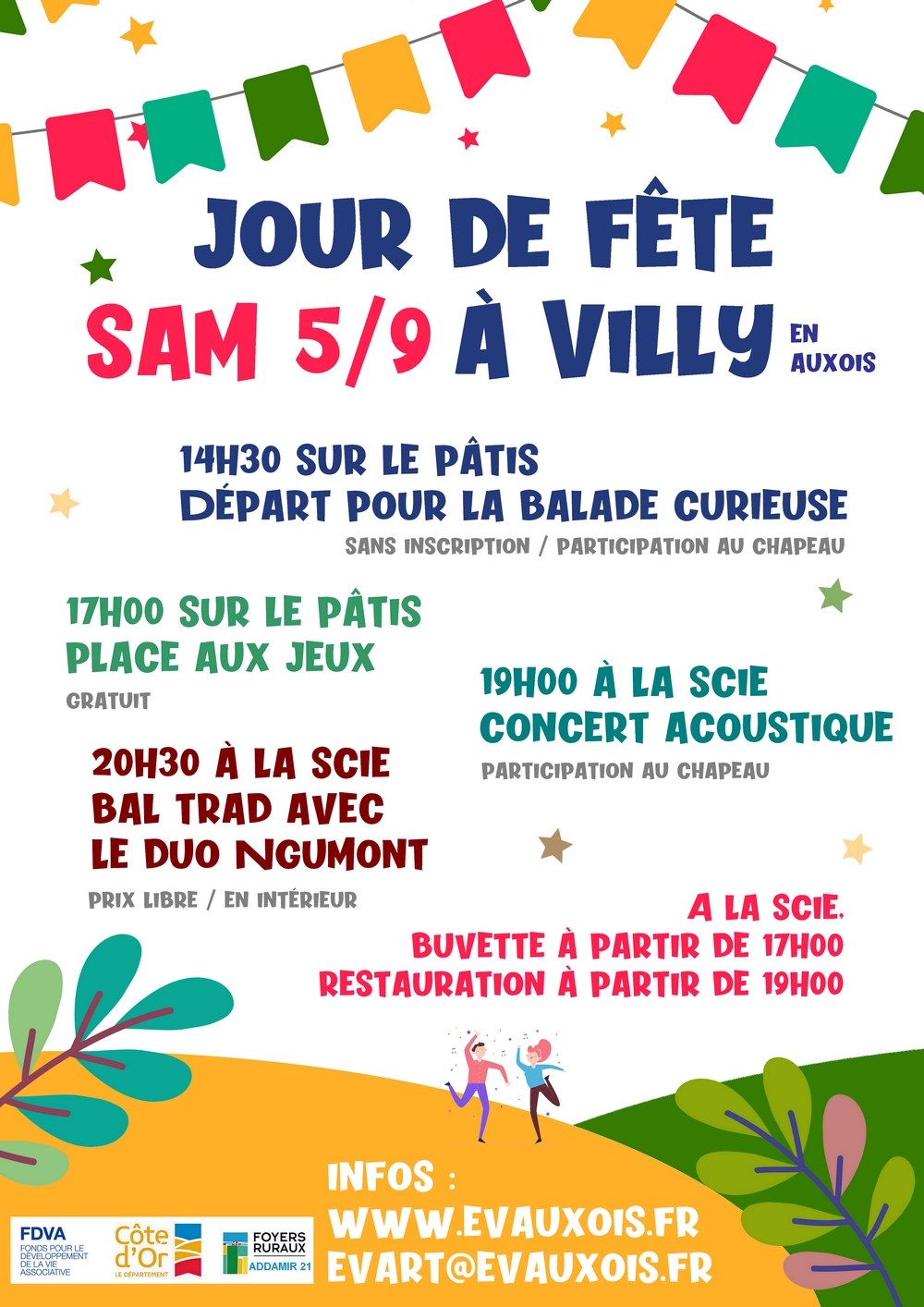 Jour de fête à Villy-en-Auxois