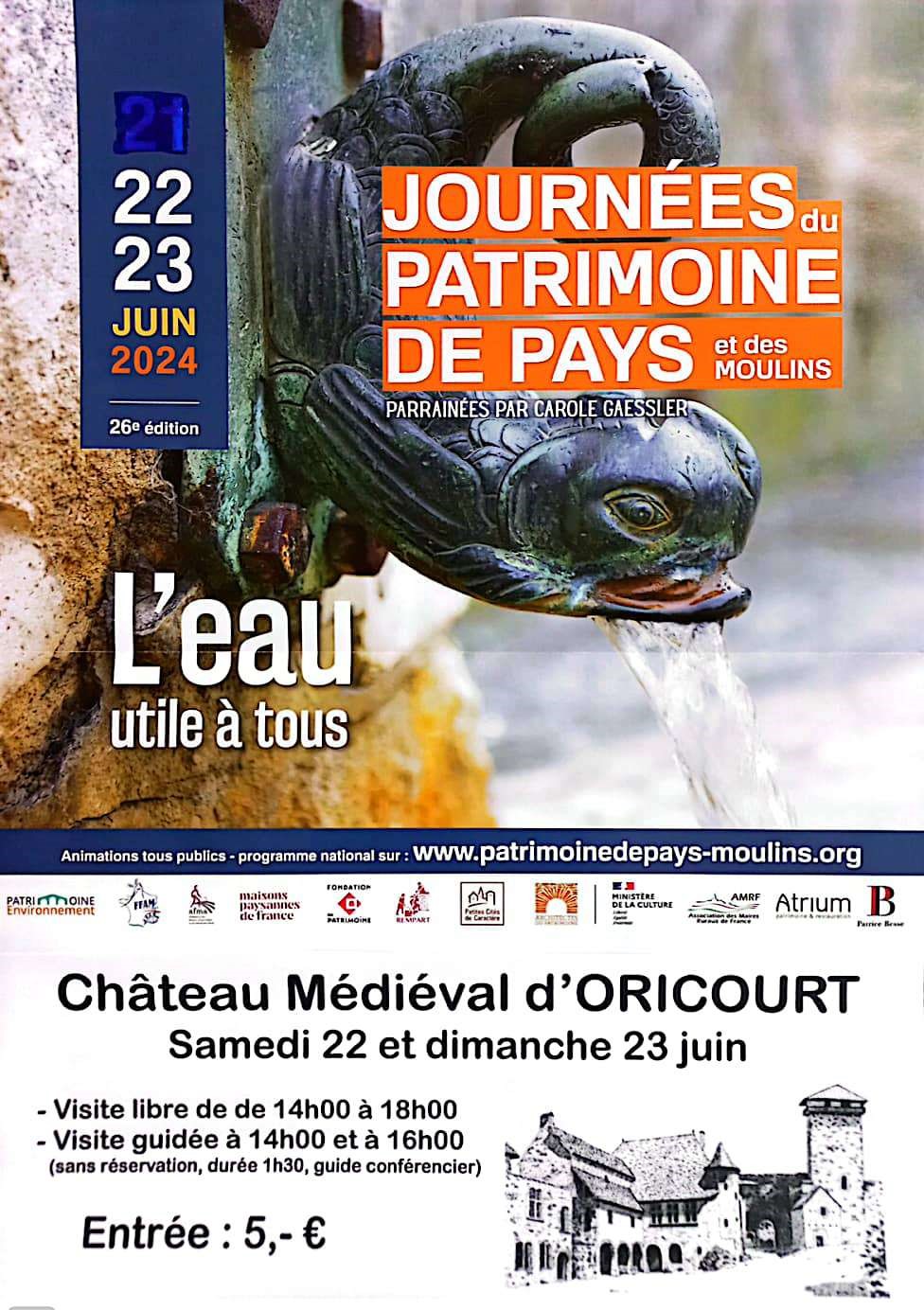 journées patrimoine de pays 22 et 23 juin ORICOURT