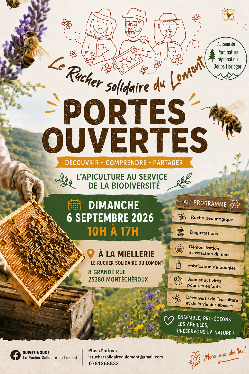Journée Portes Ouvertes à la Miellerie