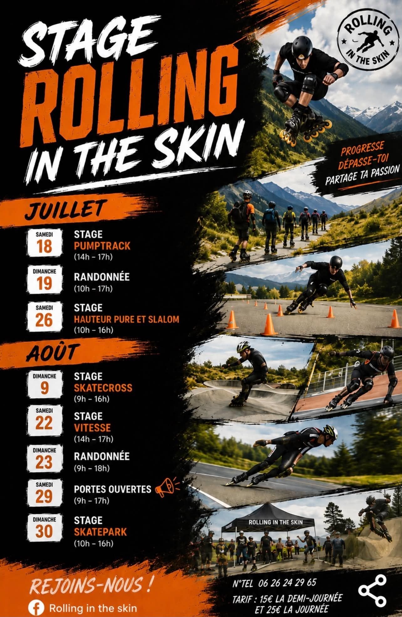 Stage Rolling in the Skin - Skatecross