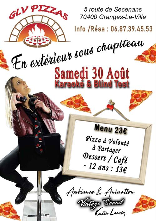 Karaoké, Blind Test et pizzas