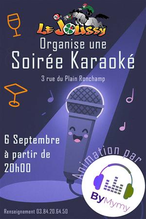 Soirée Karaoké au bar Le Joussy à Ronchamp