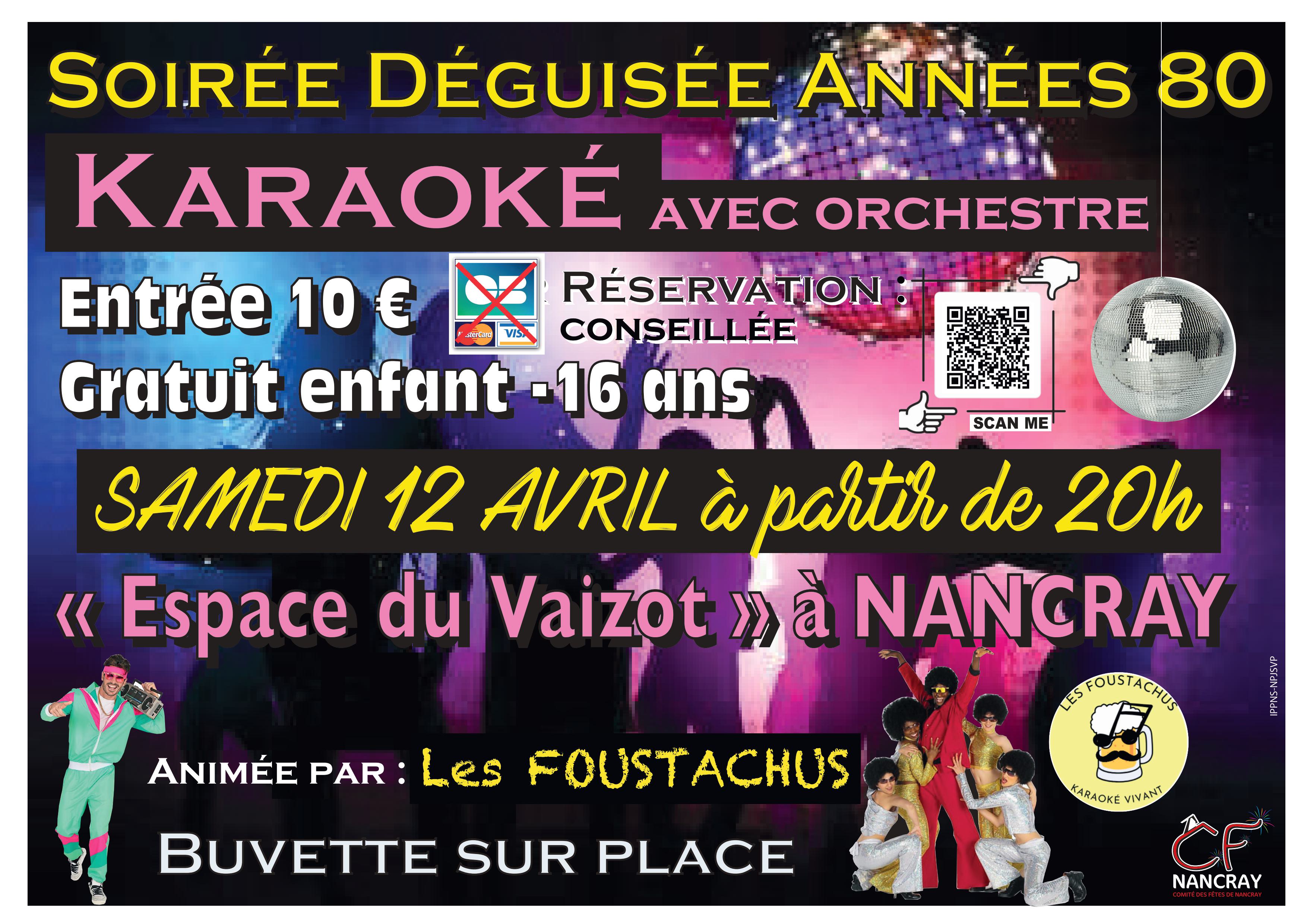 Soirée déguisée années 80