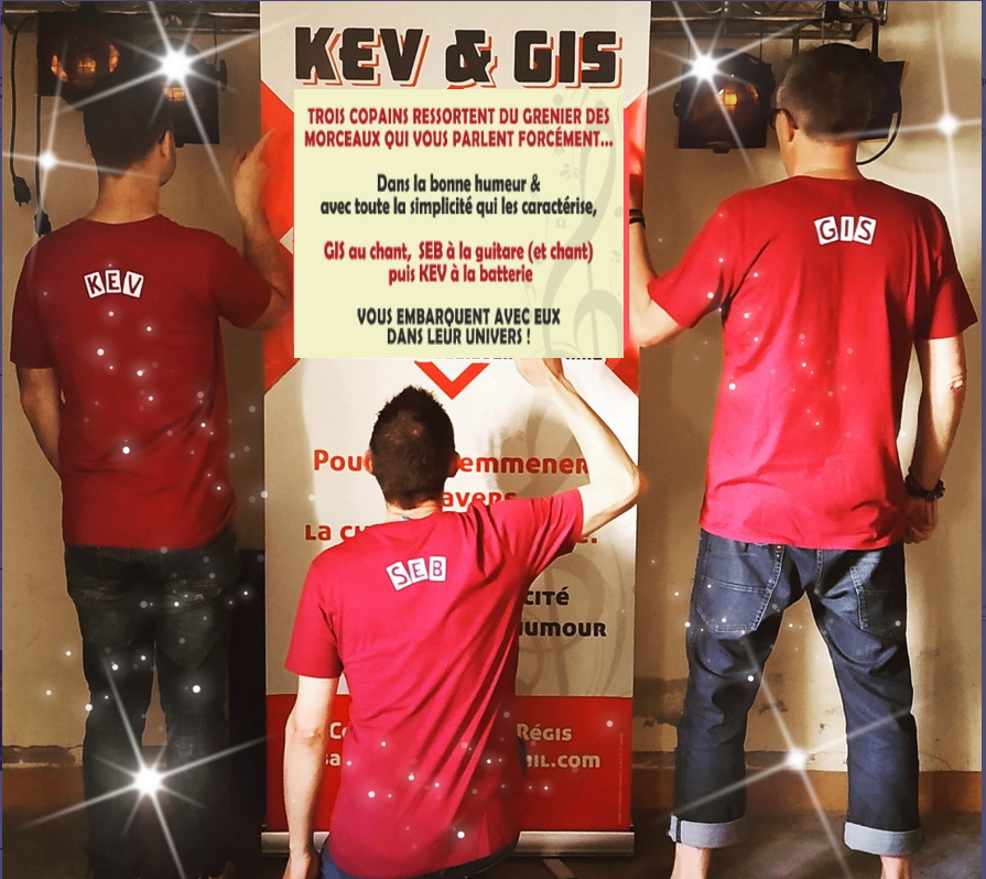 Kev et Giss en concert
