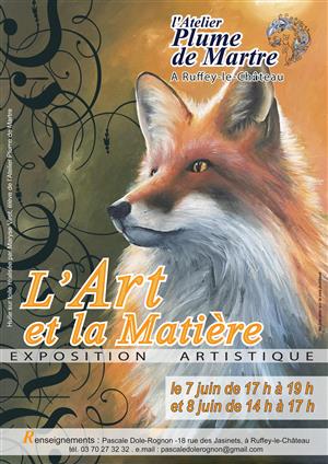 Exposition à l'Atelier Plume de Martre