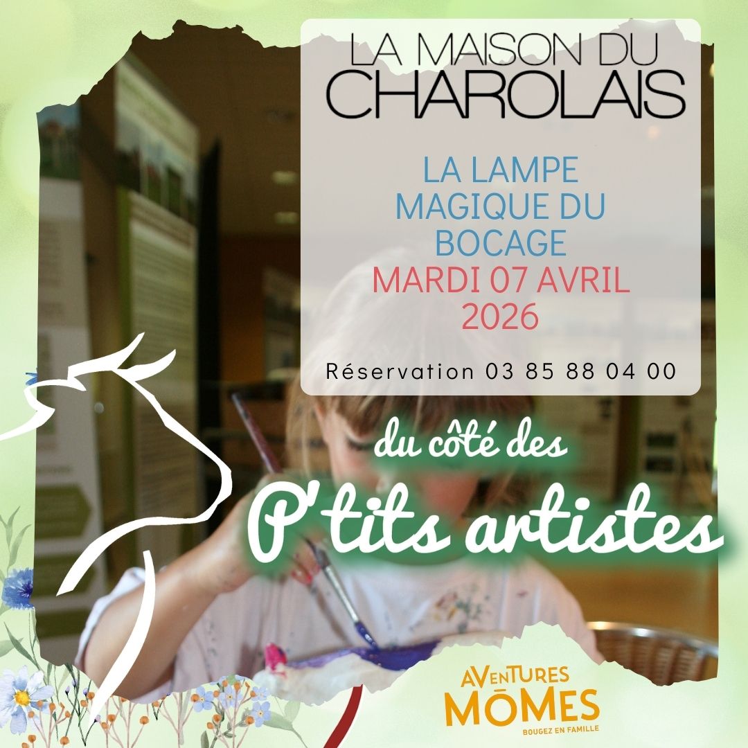 Atelier artistique : la lampe magique du bocage