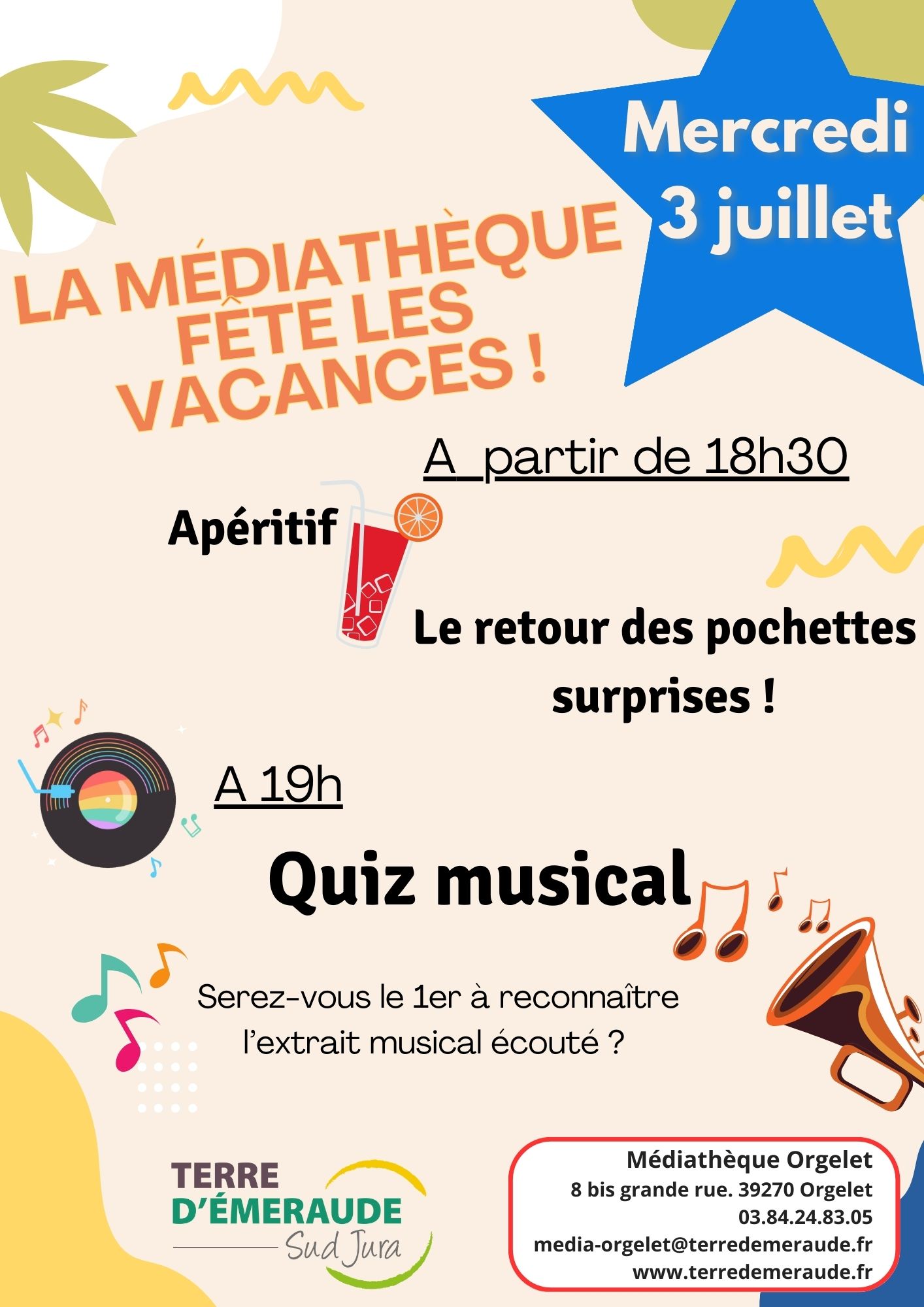 La médiathèque fête les vacances ! - 1