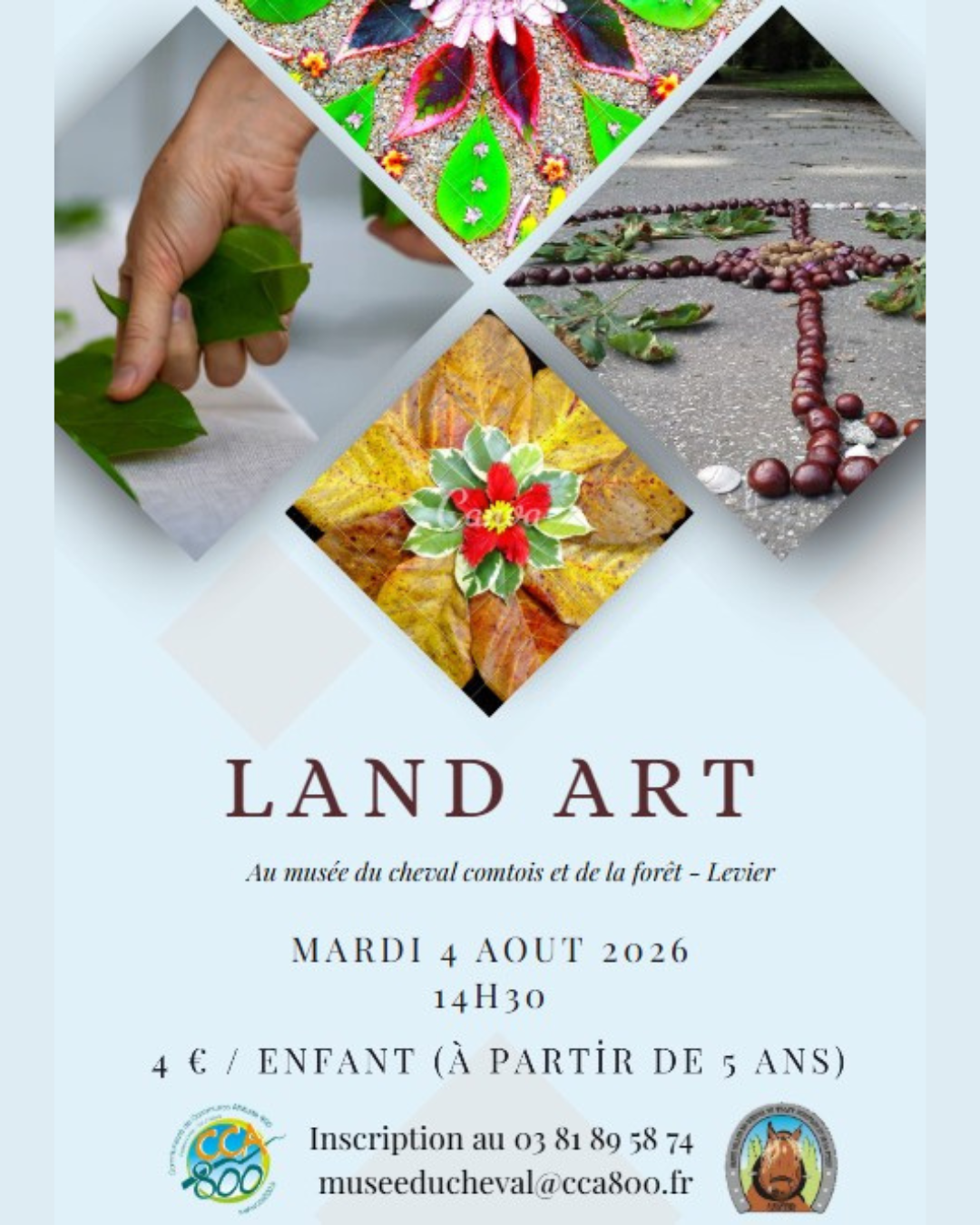 Atelier enfant - Land Art