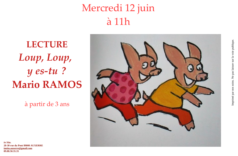 LECTURE DE L’ALBUM LOUP, LOUP, Y ES-TU ?