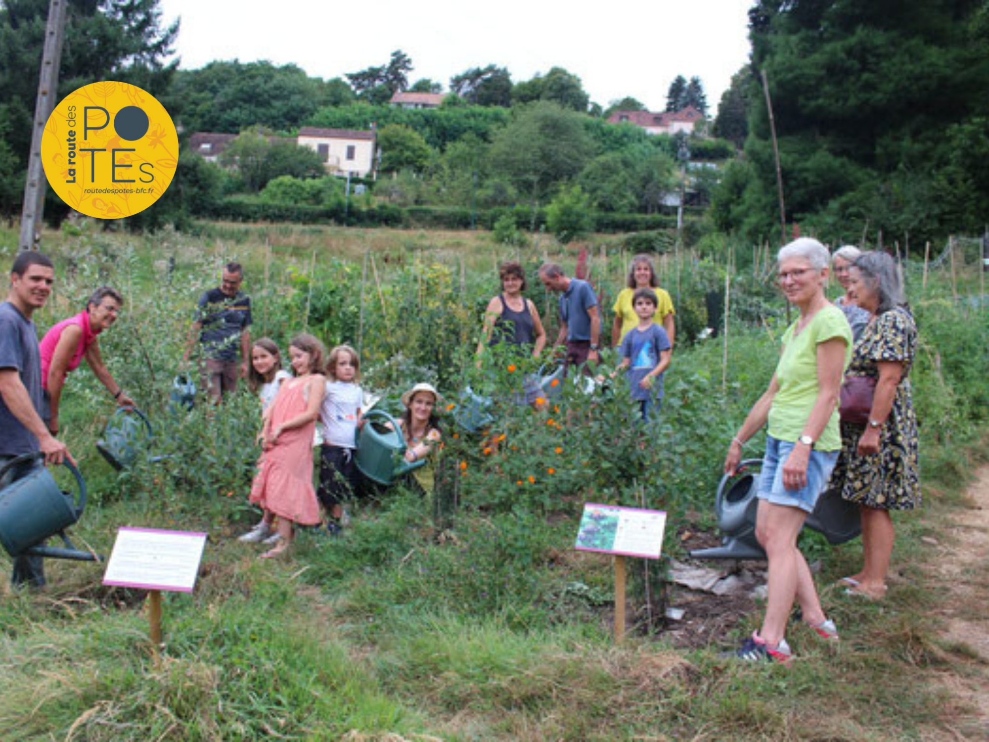 Les membres de l'association