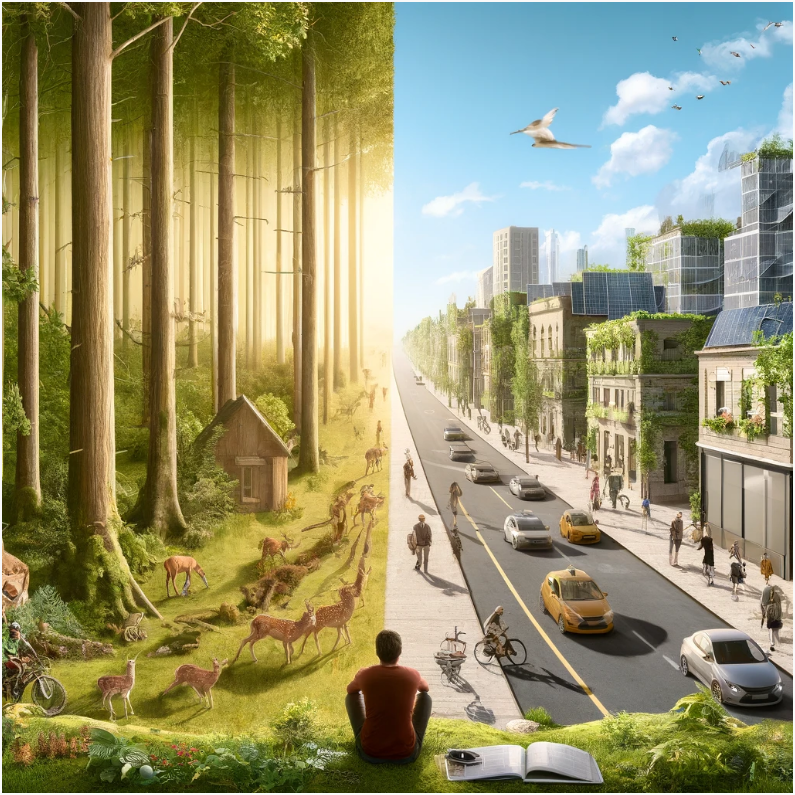 les paysages au fil du temps
