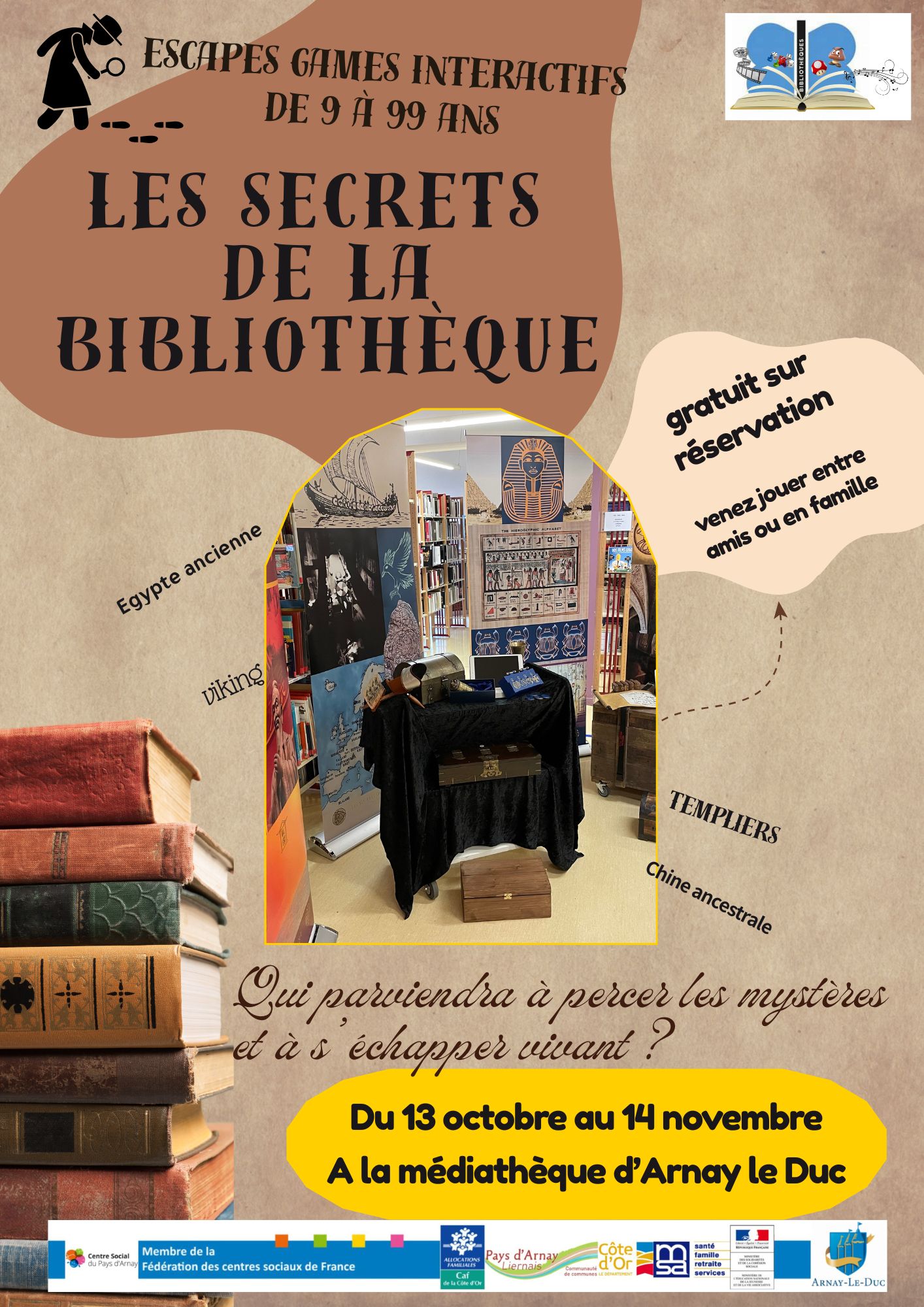 les secrets de la bibliothèque - 1