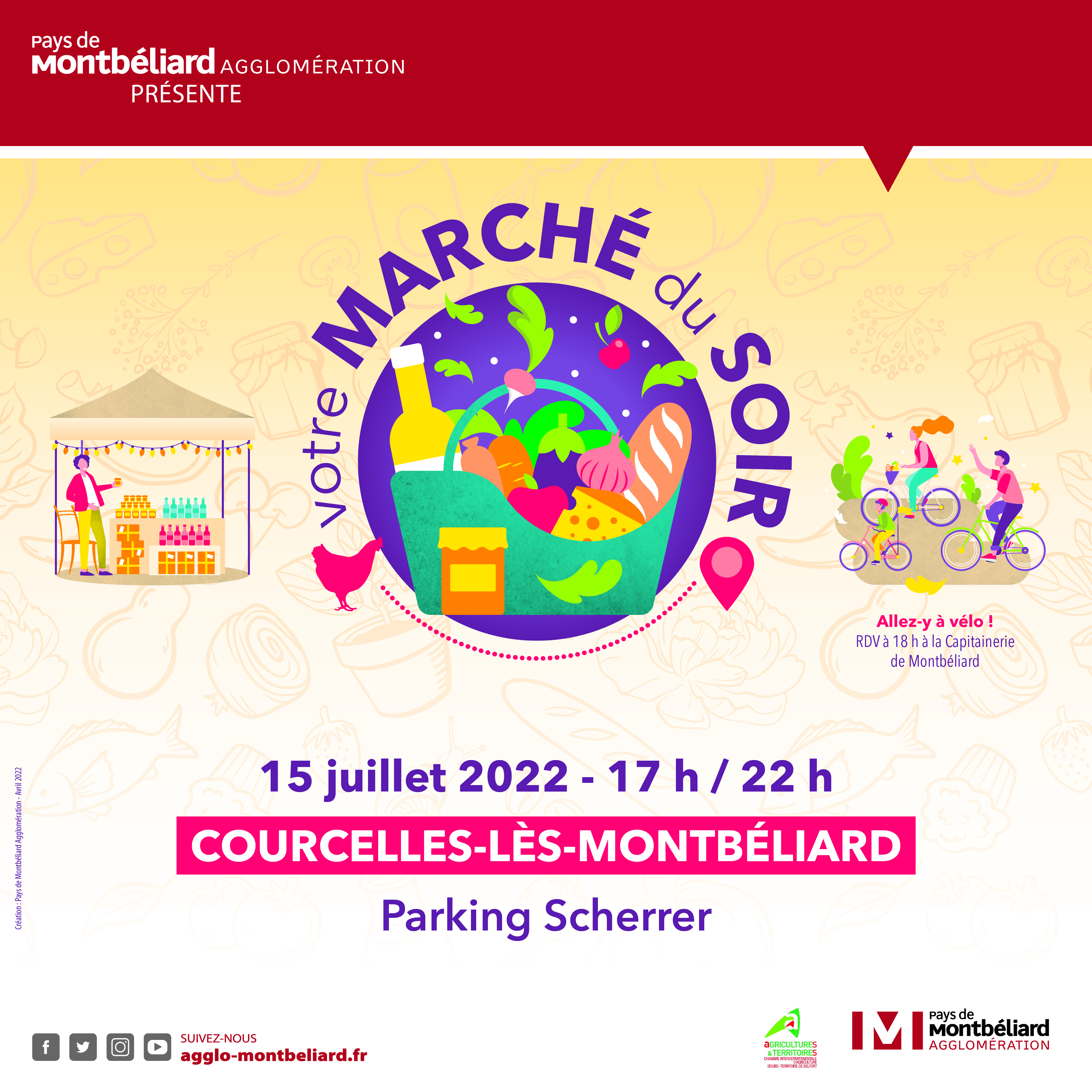 Marché du soir Courcelles-lès-Montbéliard