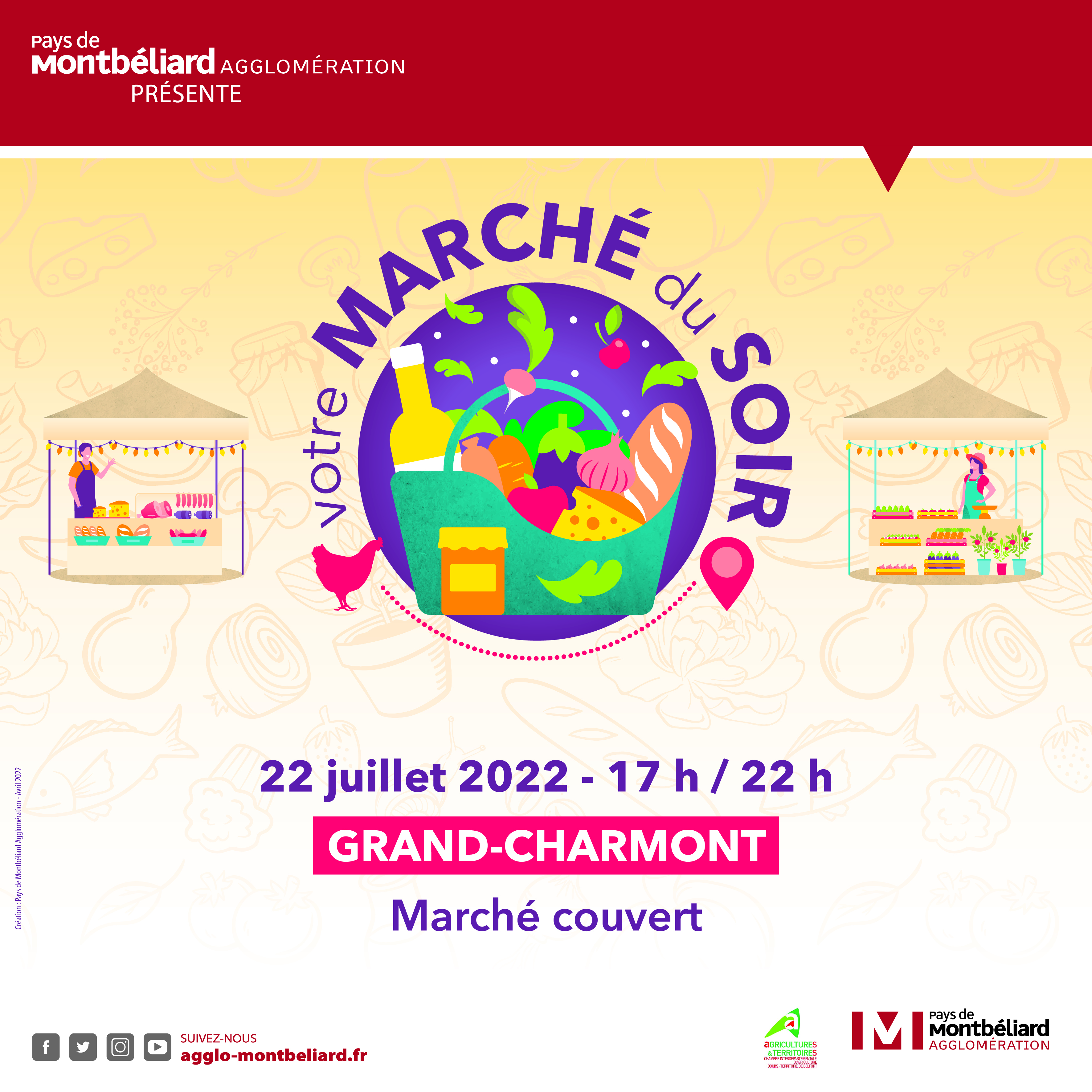 Marché du soir Grand-Charmont