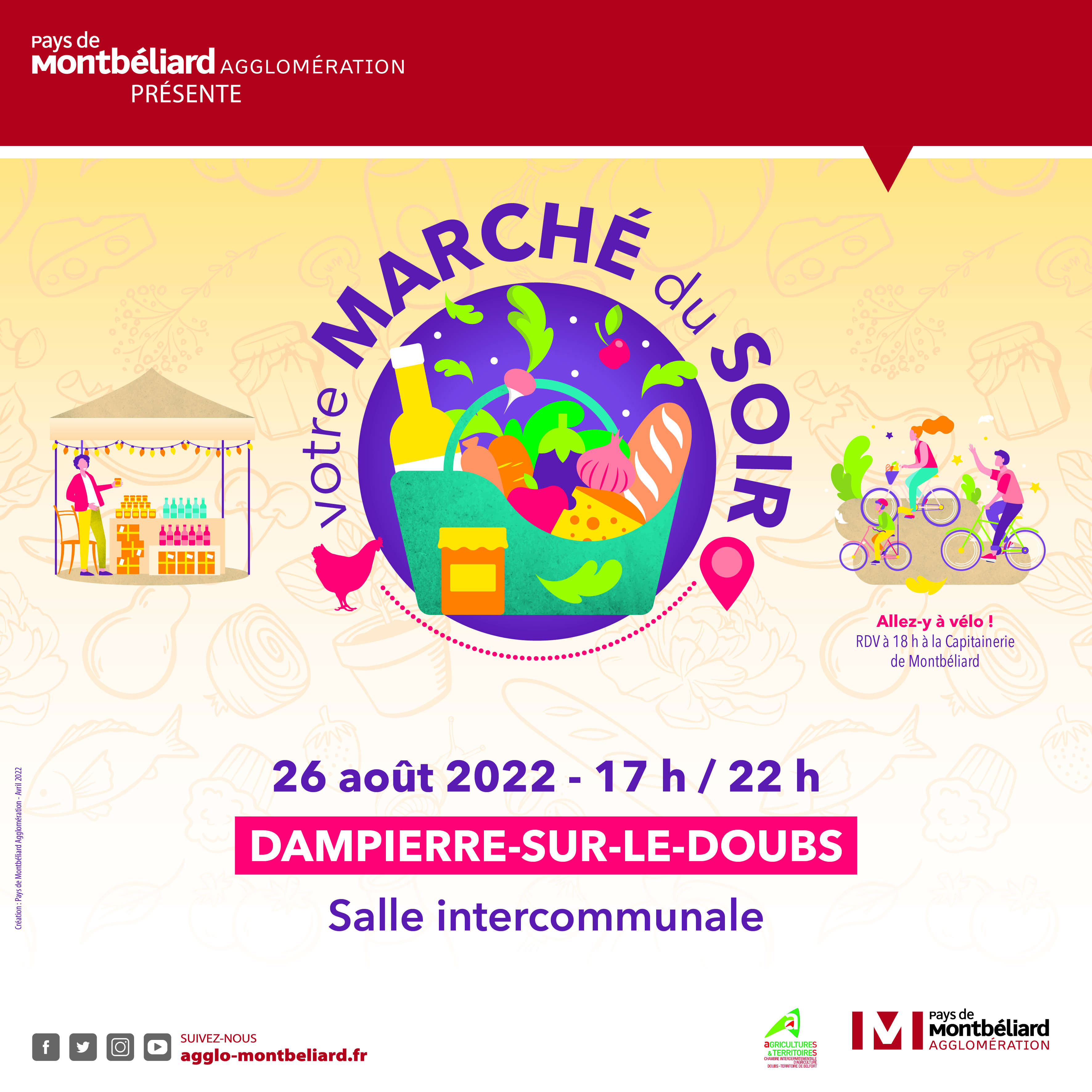 Marché du soir Dampierre-sur-le-Doubs