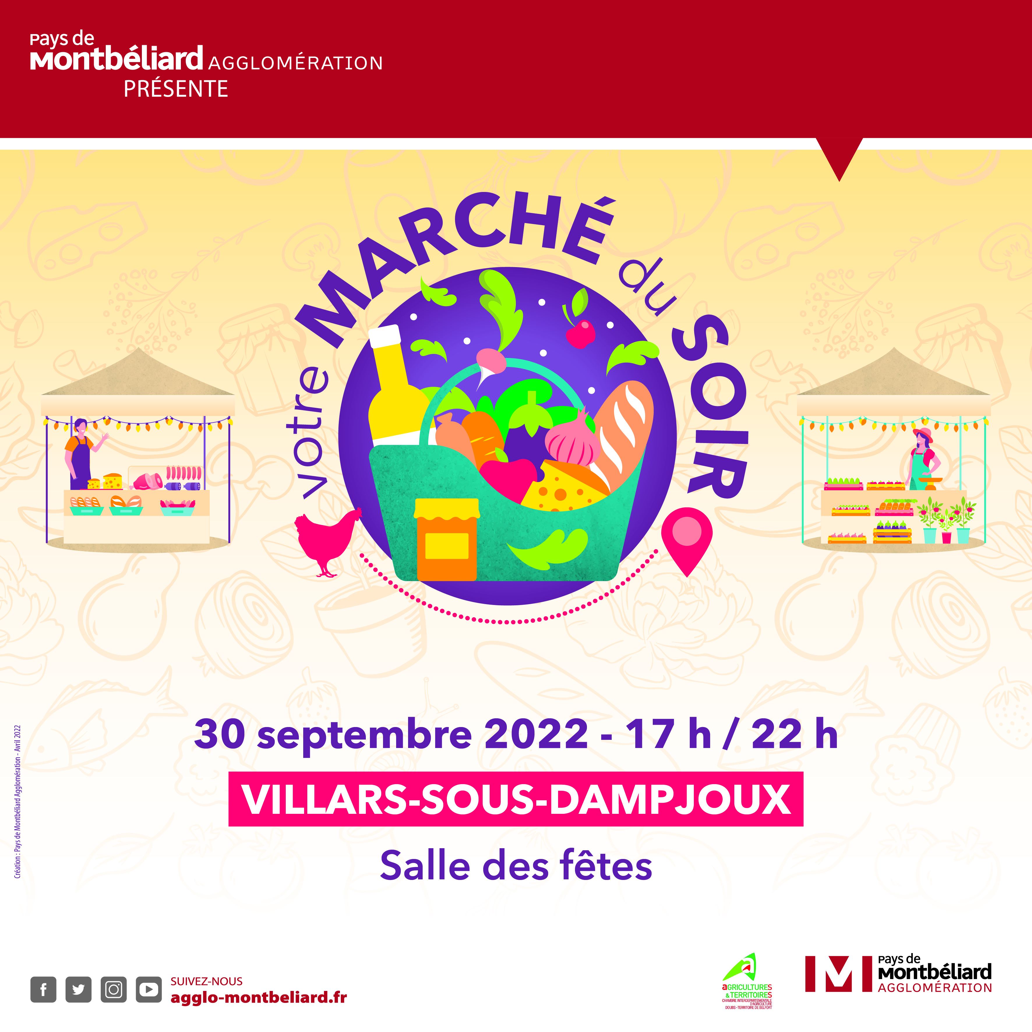 Marché du soir Villars-sous-Dampjoux