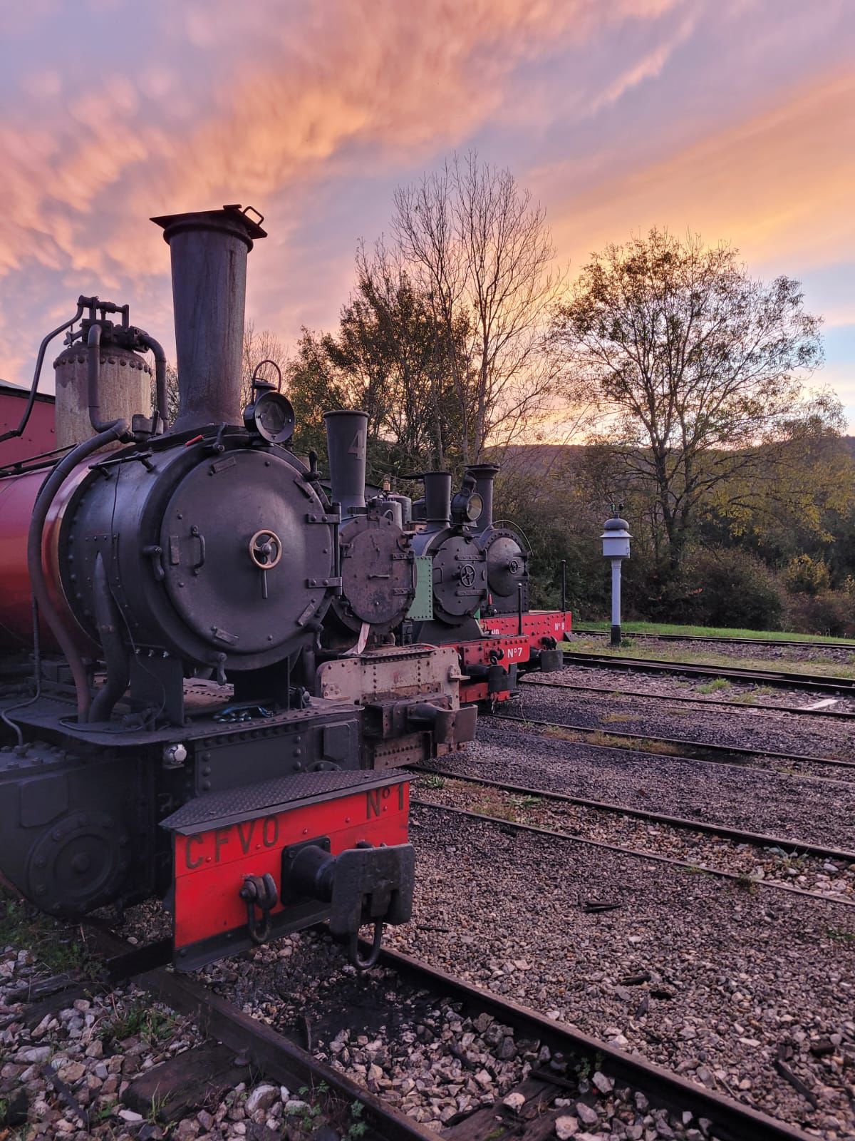locomotive Chemin de fer de la Vallée de l'Ouche