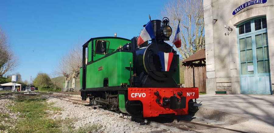 locomotive Chemin de fer de la Vallée de l'Ouche