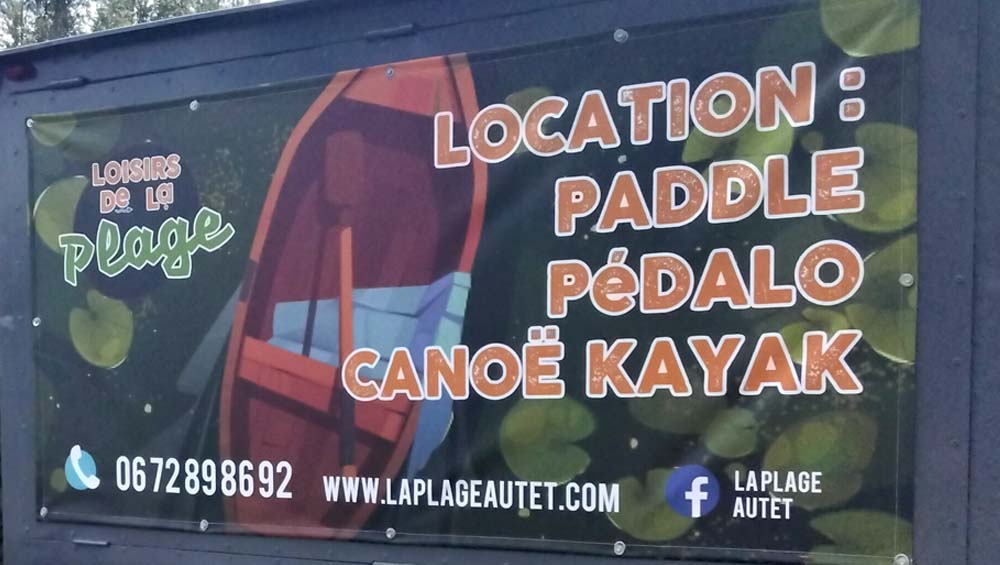 Base de loisirs La Plage à Autet