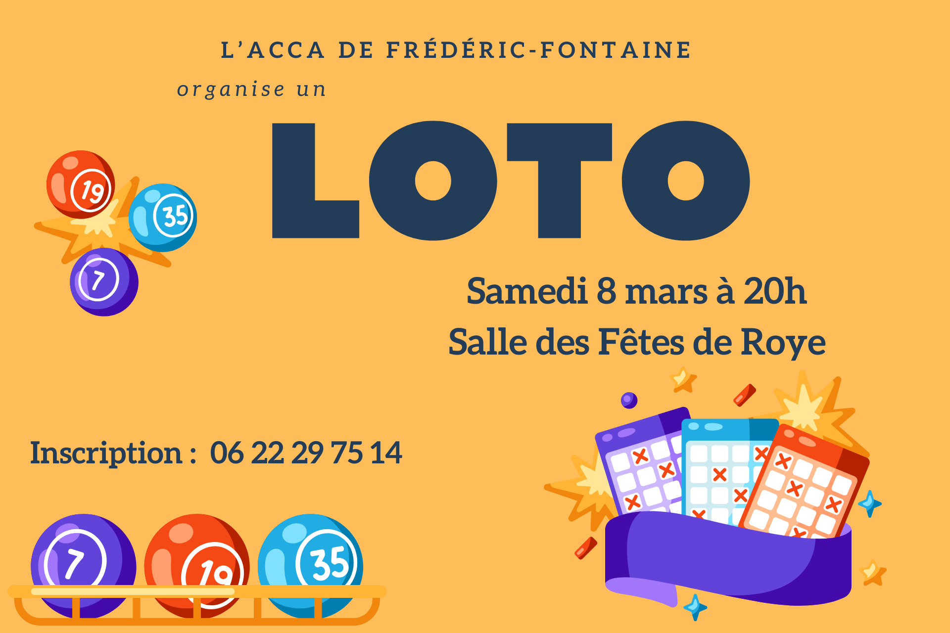 LOTO de l'ACCA de Frdric-Fontaine