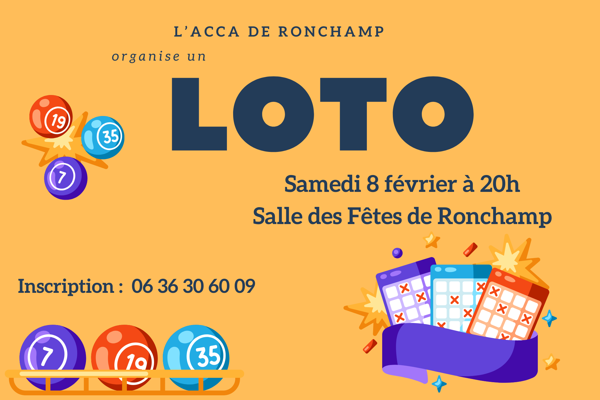 LOTO de l'A.C.CA. de Ronchamp