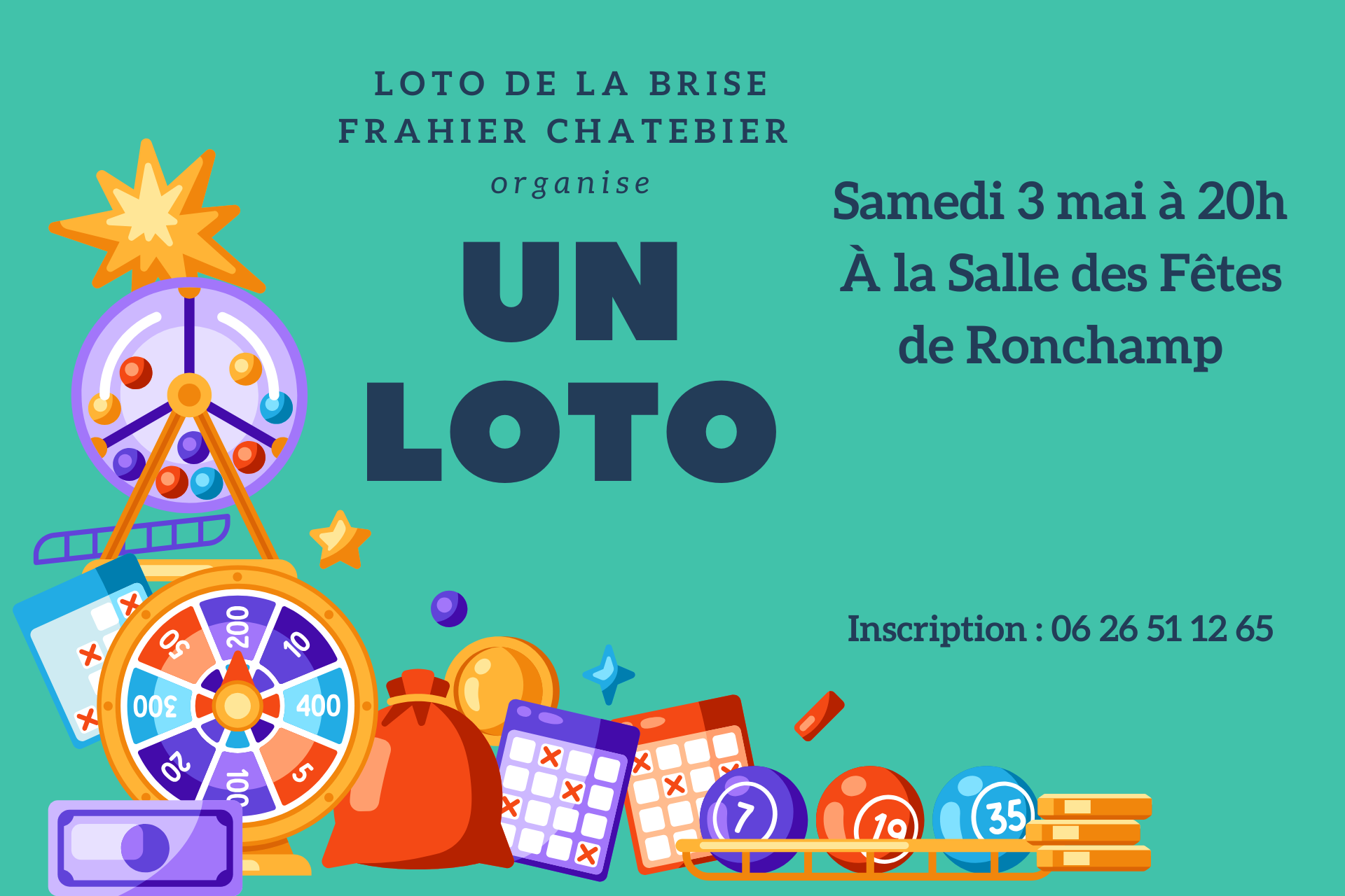 LOTO de "La Brise Frahier Chatebier"