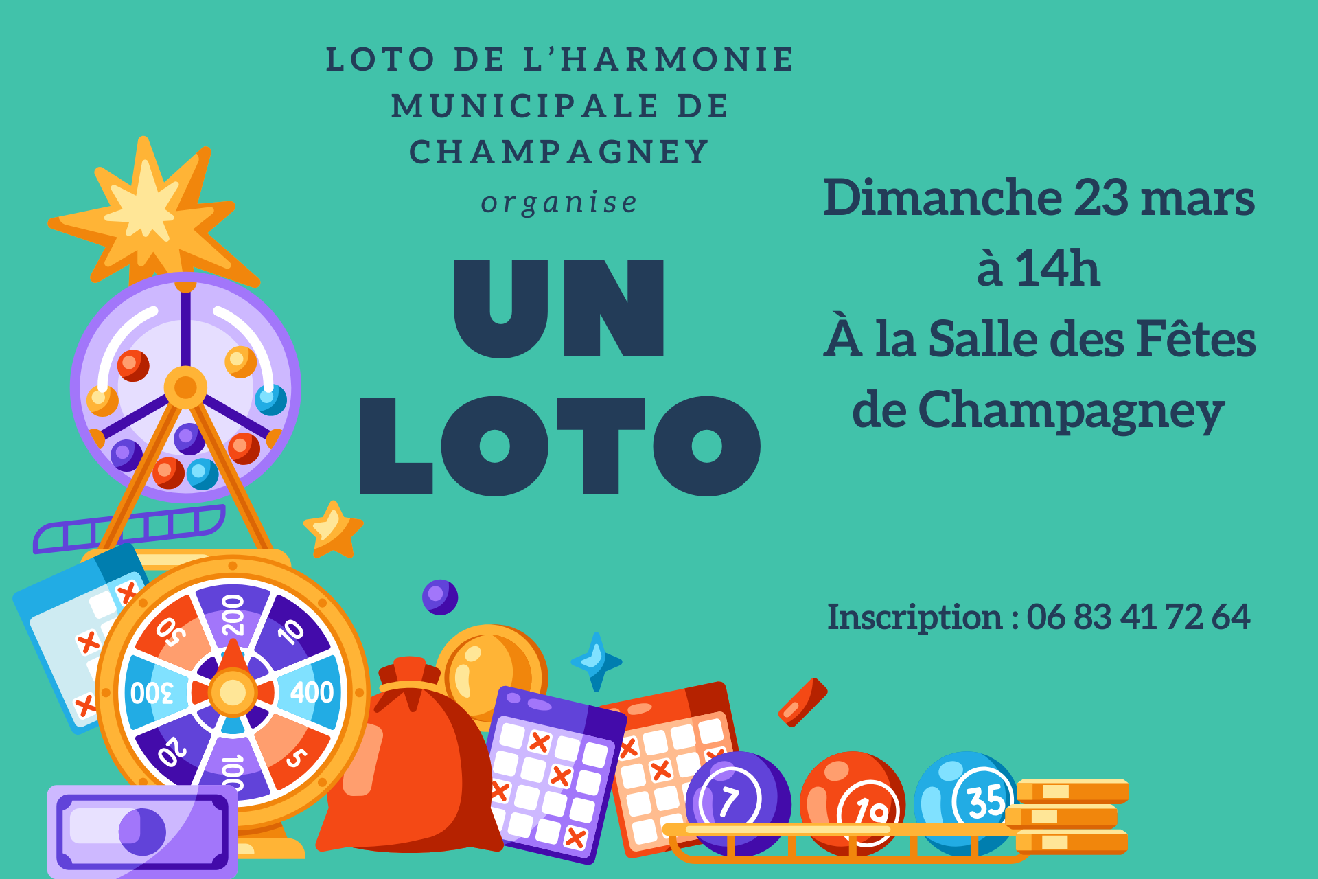 LOTO de l'Harmonie Municipale de Champagney