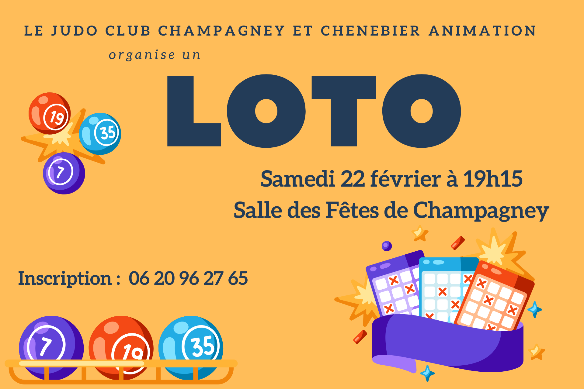 LOTO du Judo Club de Champagney