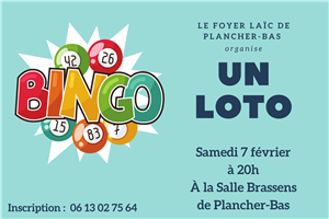 LOTO du Foyer Laïc de Plancher-Bas