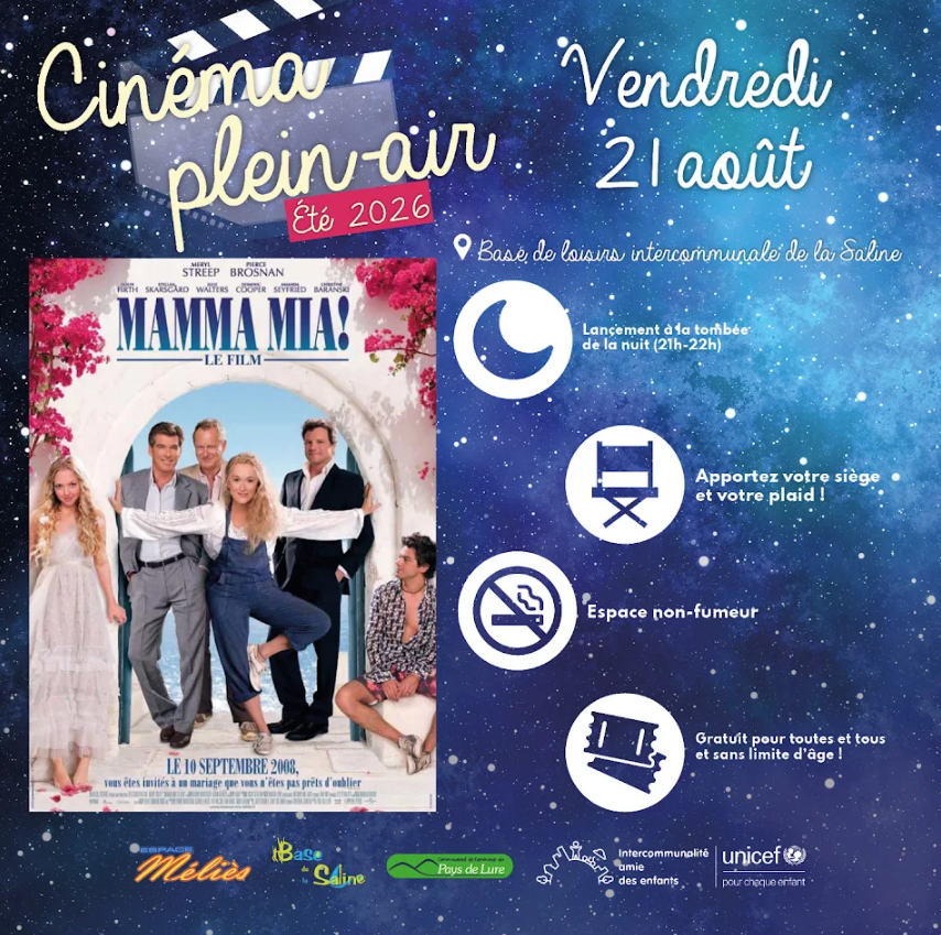 Cinéma plein air – Mama Mia!