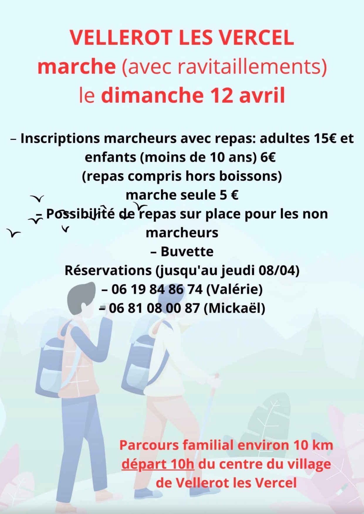 Marche familiale — visuel événement