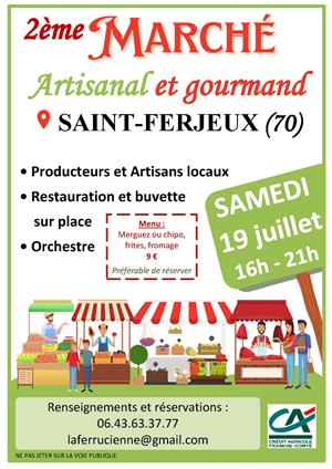 Marché artisanal et gourmand
