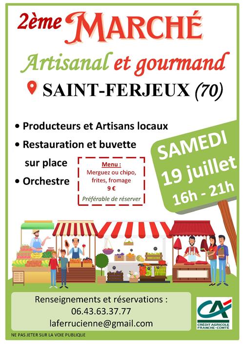 Marché artisanal et gourmand