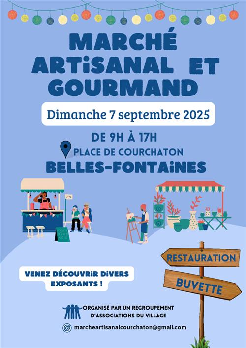 Marché artisanal et gourmand