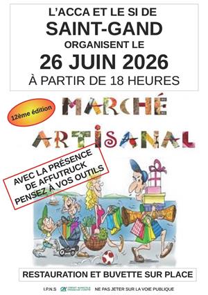 Marché artisanal à SaintGand