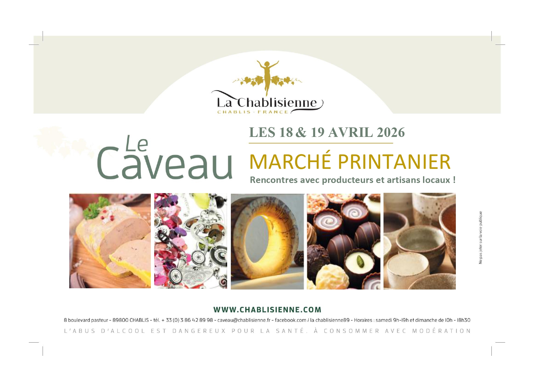 Le marché printanier de La Chablisienne