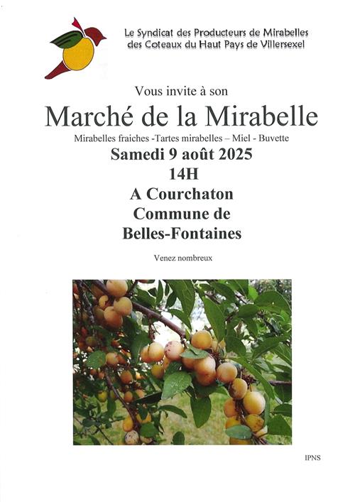 Marché de la Mirabelle