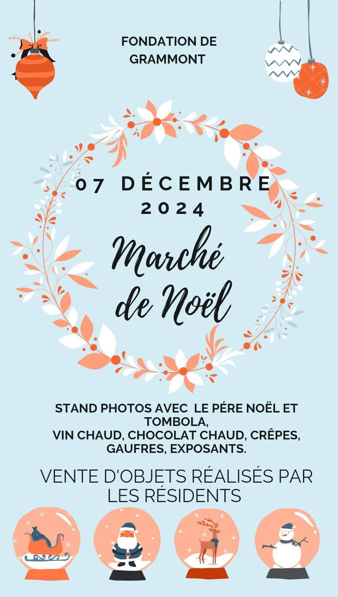 Marché de Noël Fondation de Grammont