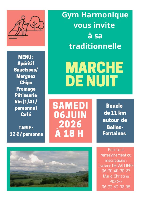 Marche de nuit — visuel événement