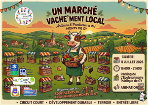 Marché local à Gy 