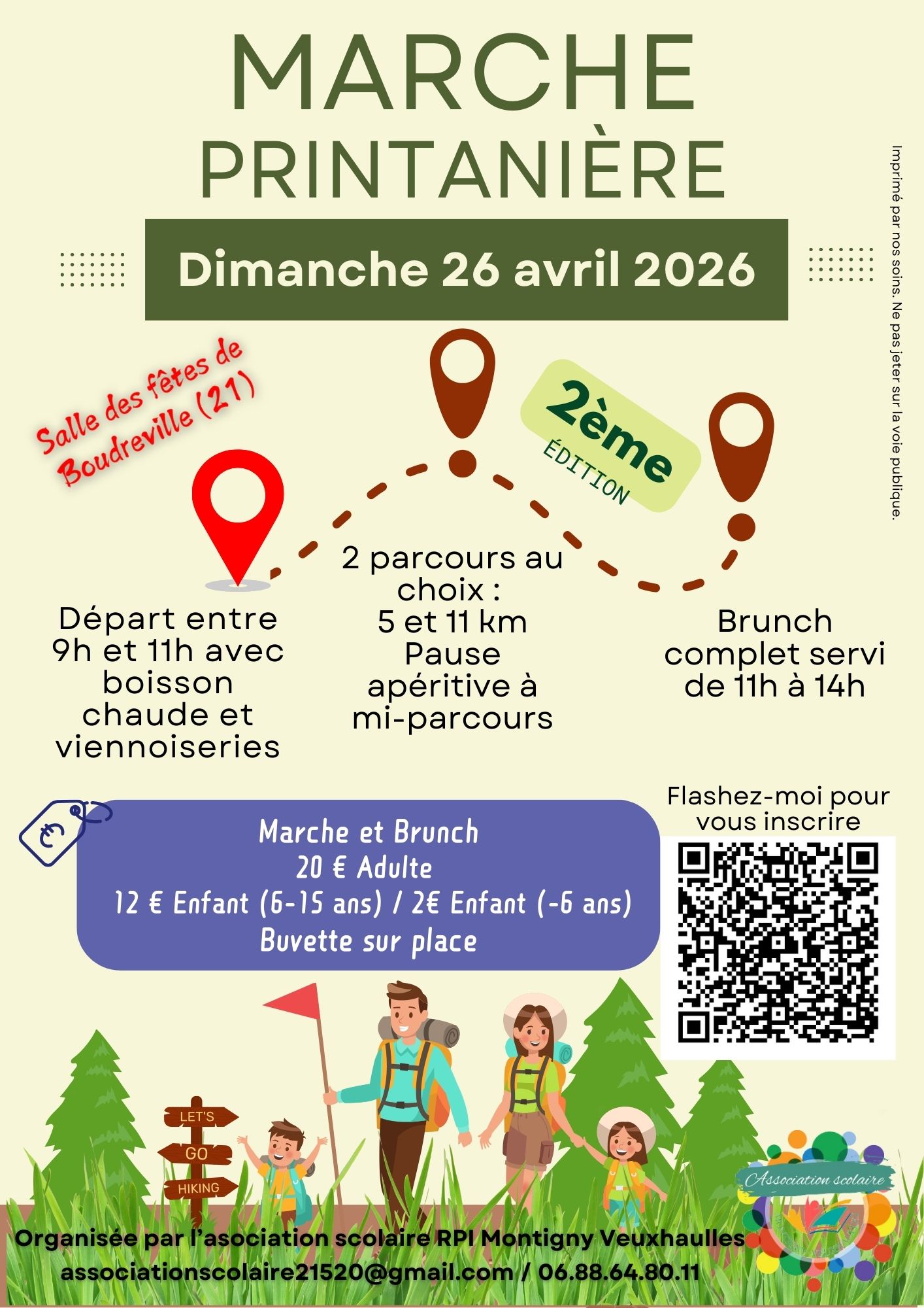 Marche printanière 2e édition