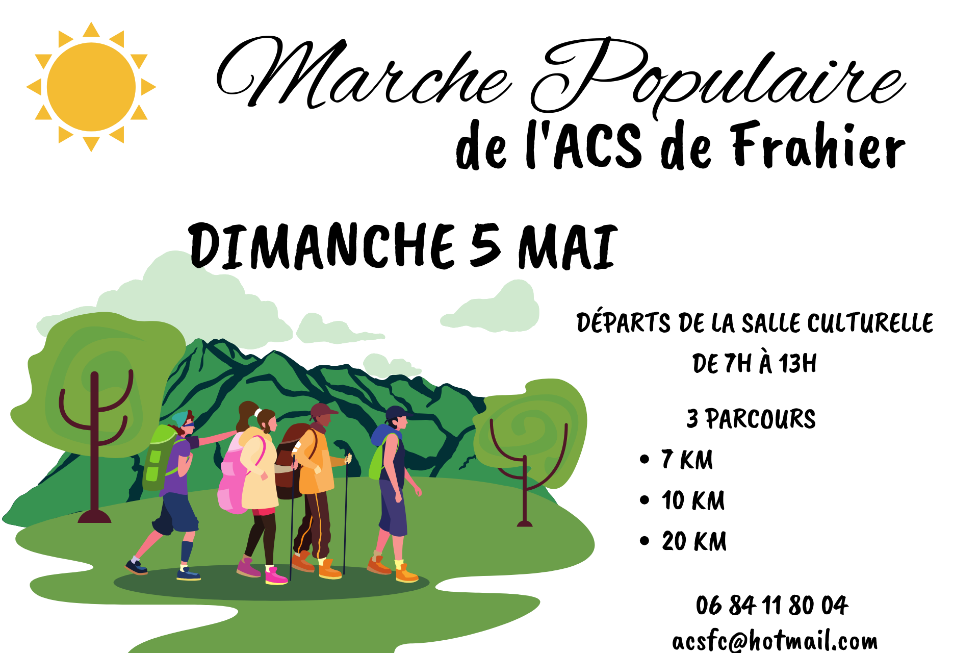 Marche Populaire de l'ACS de Frahier-et-Chatebier