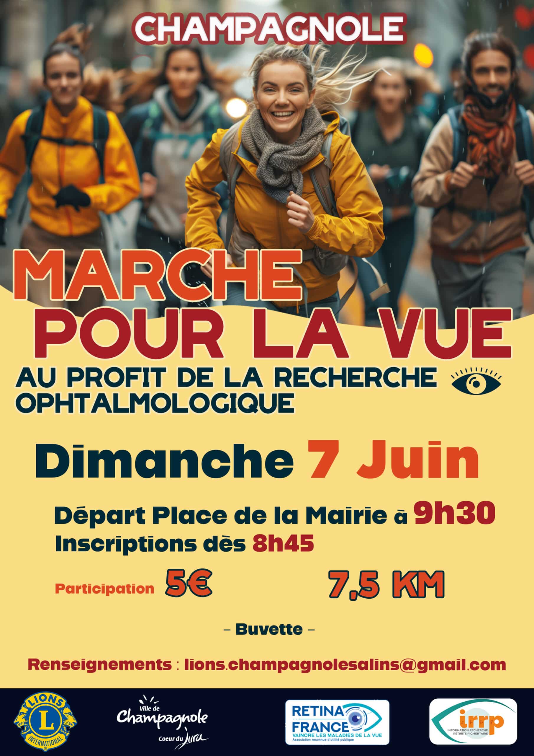Marche pour la vue