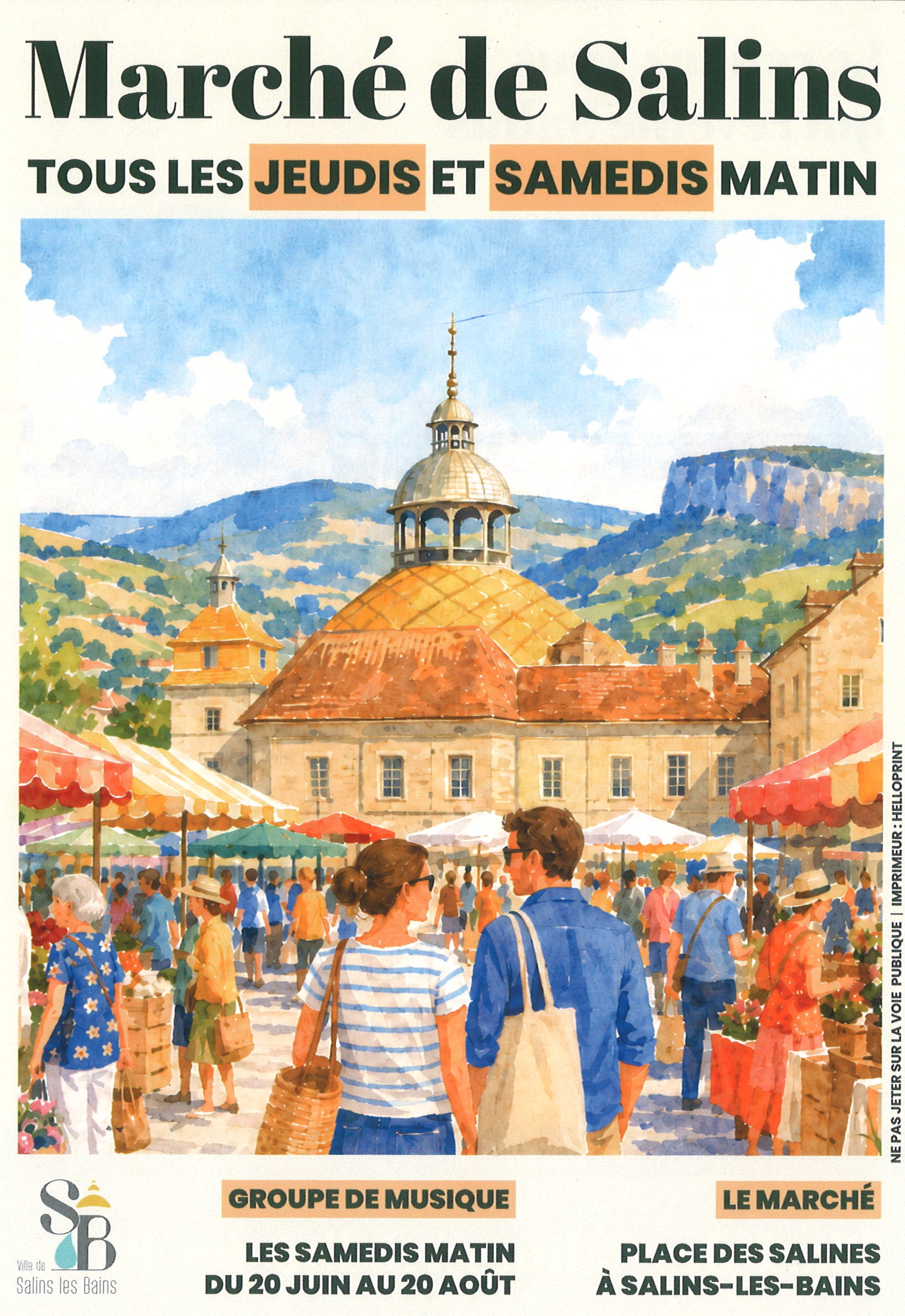 Marché de Salins