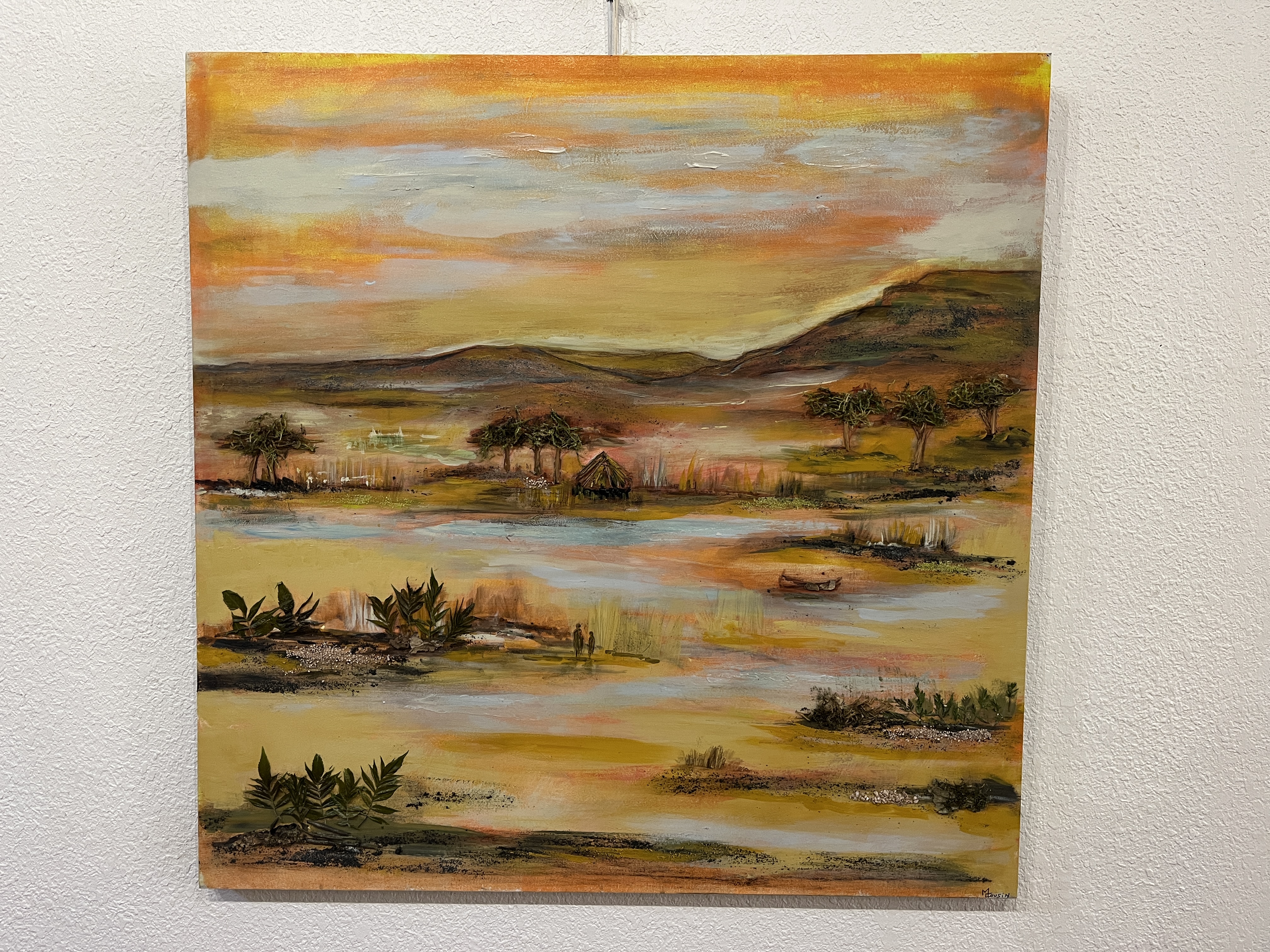 Exposition de peinture "Entre Rêves et Réalité" par Martine Cousin