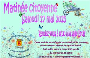 Matinée citoyenne à Ronchamp
