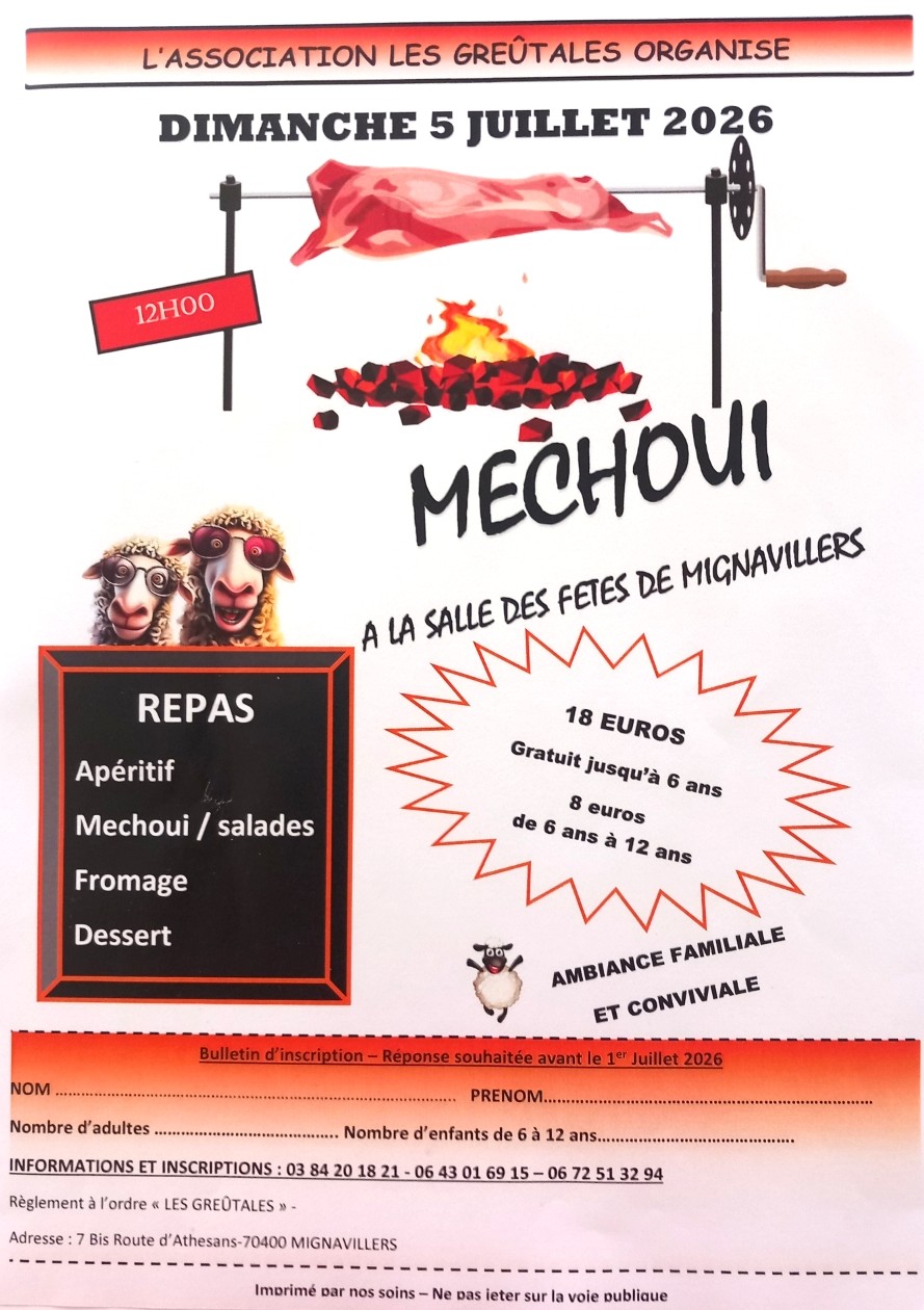 Repas Méchoui